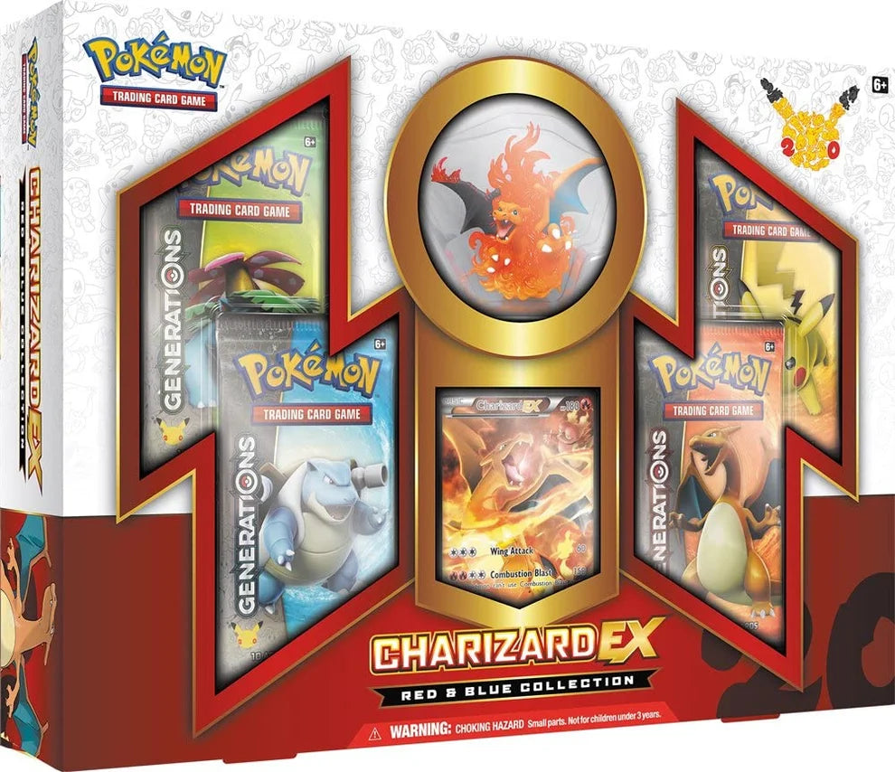 Pokemon Red & Blue Collection - Generations (Charizard EX)