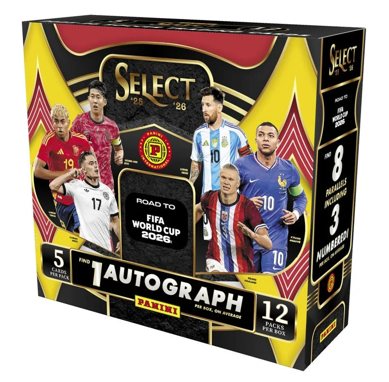 2026 Panini Select RTWC Soccer - International Hobby Box