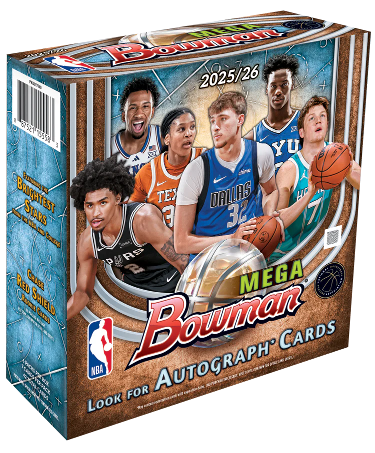 2025-26 Topps Bowman Basketball - Mega Box