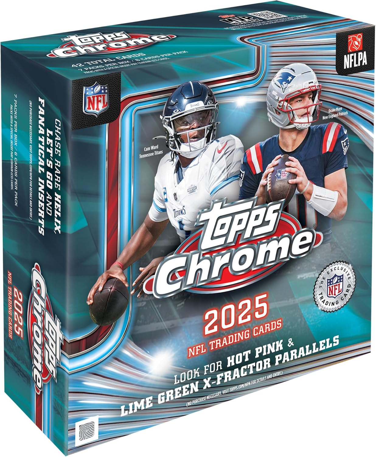 2025 Topps Chrome Football - Mega Box