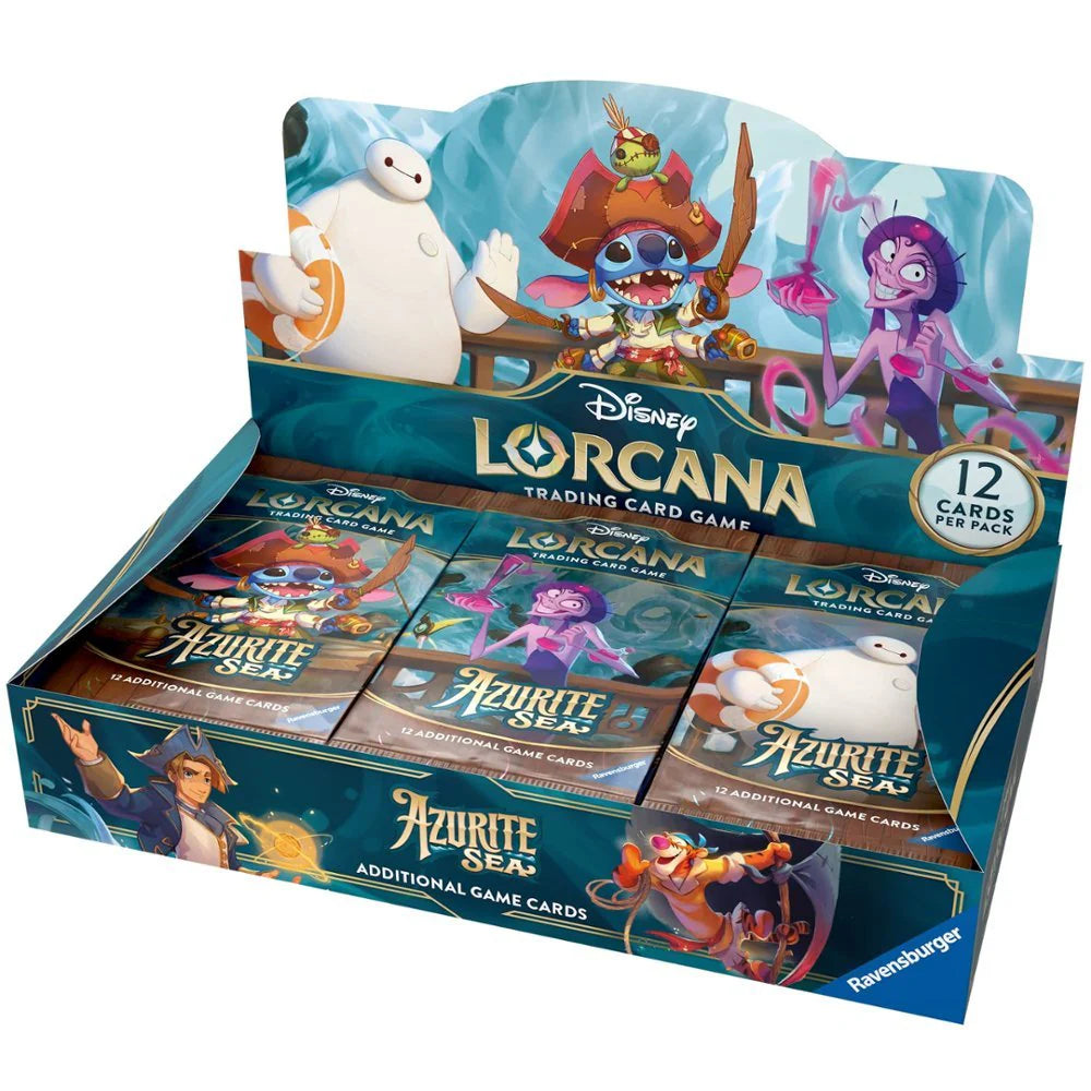 Disney Lorcana Azurite Sea - Booster Box