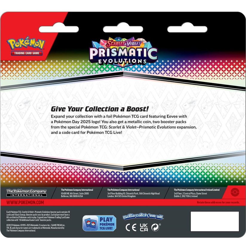 Pokemon Prismatic Evolutions - 2-Pack Blister