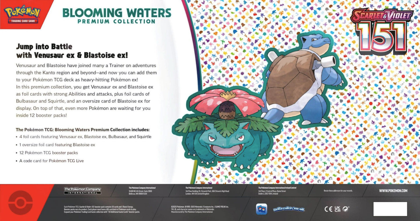 Pokemon 151 : Blooming Waters Premium Collection