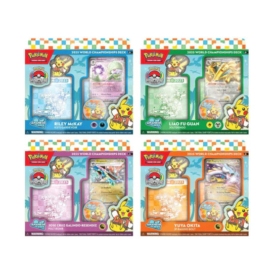 Pokemon - 2025 World Championship Decks (Set of 4) (Pre-Order) - June 5