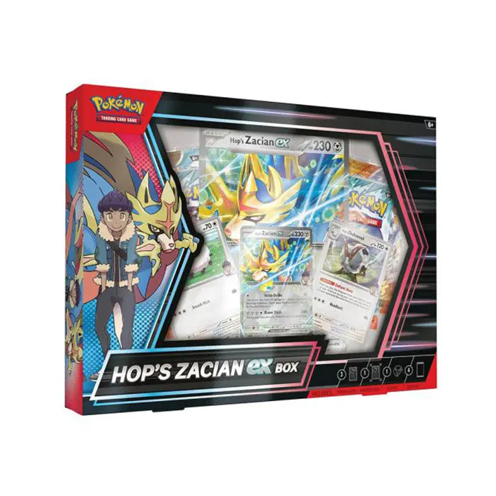 Pokemon Hop’s Zacian ex Box