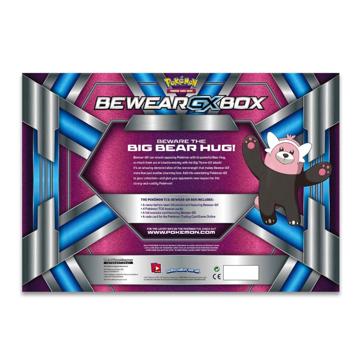 Pokemon - Bewear-GX Box