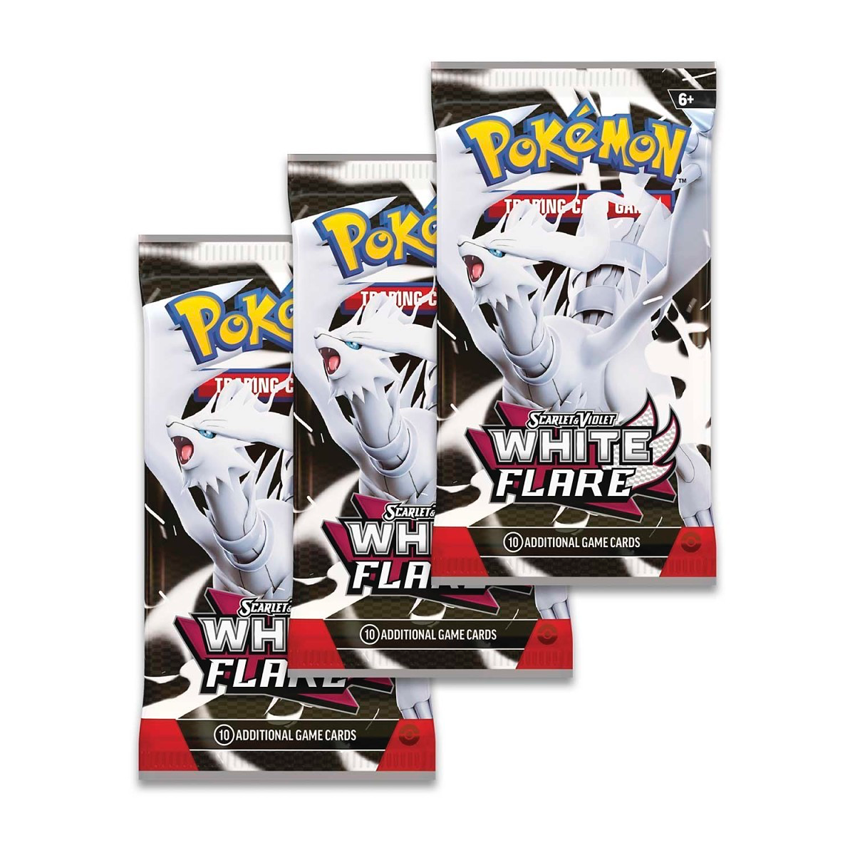 Pokemon White Flare - Tech Sticker Collection