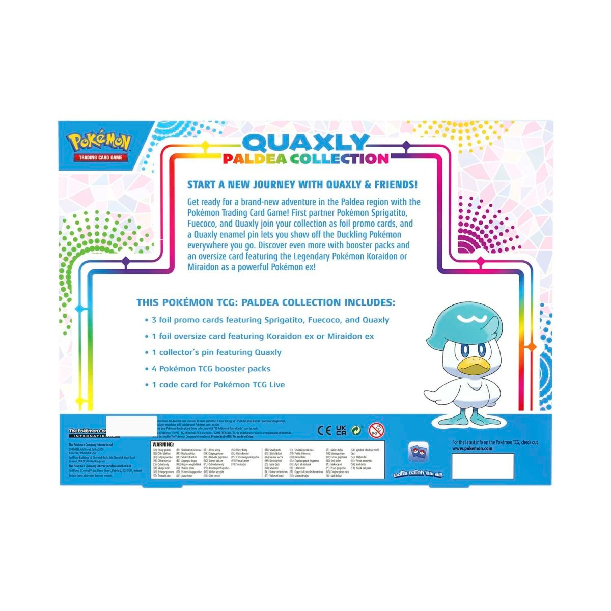 Pokemon - Paldea Collection (Quaxly)