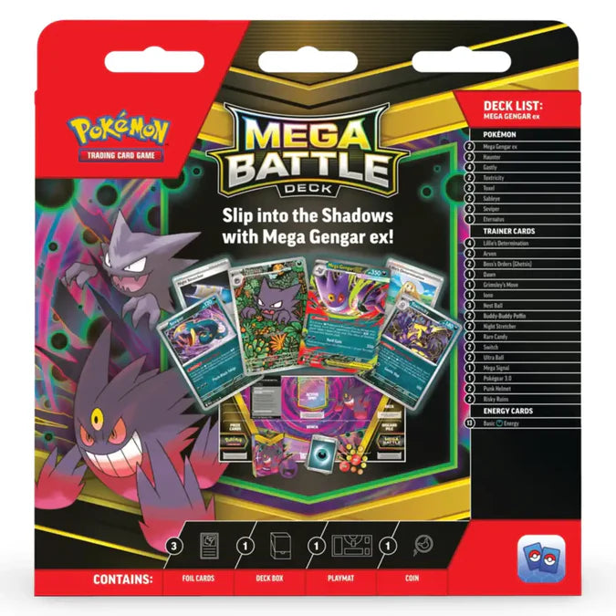 Pokemon Mega Battle Decks - Mega Gengar Ex (Pre Order)