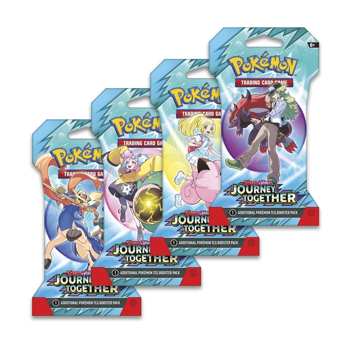 Pokemon Journey Together - Sleeved Booster Pack (Random Artwork)