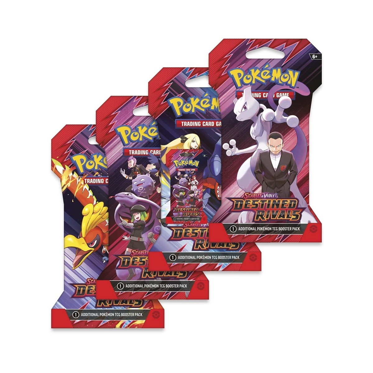 Pokemon Destined Rivals - Sleeved Booster Pack (Random Artwork)