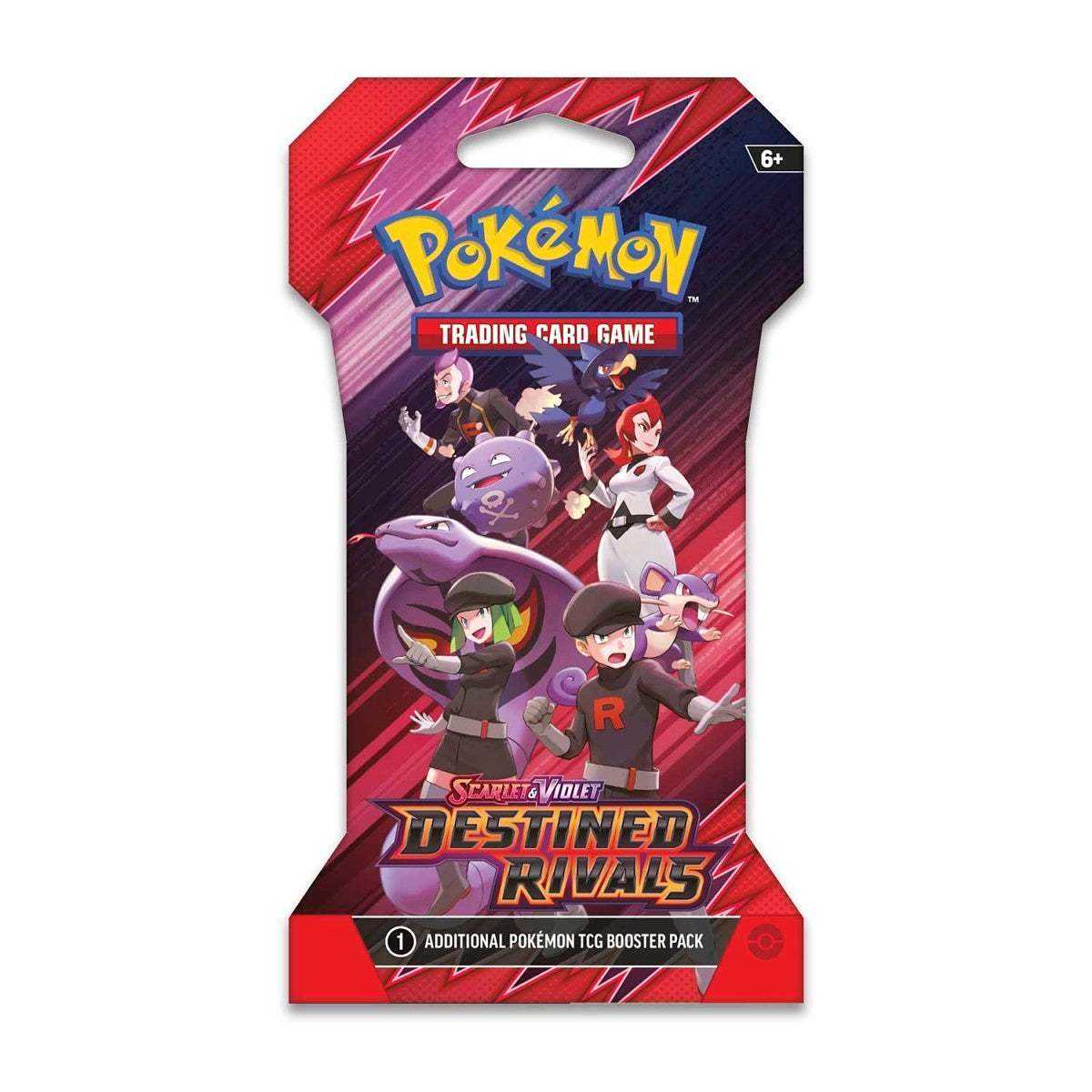 Pokemon Destined Rivals - Sleeved Booster Pack (Random Artwork)