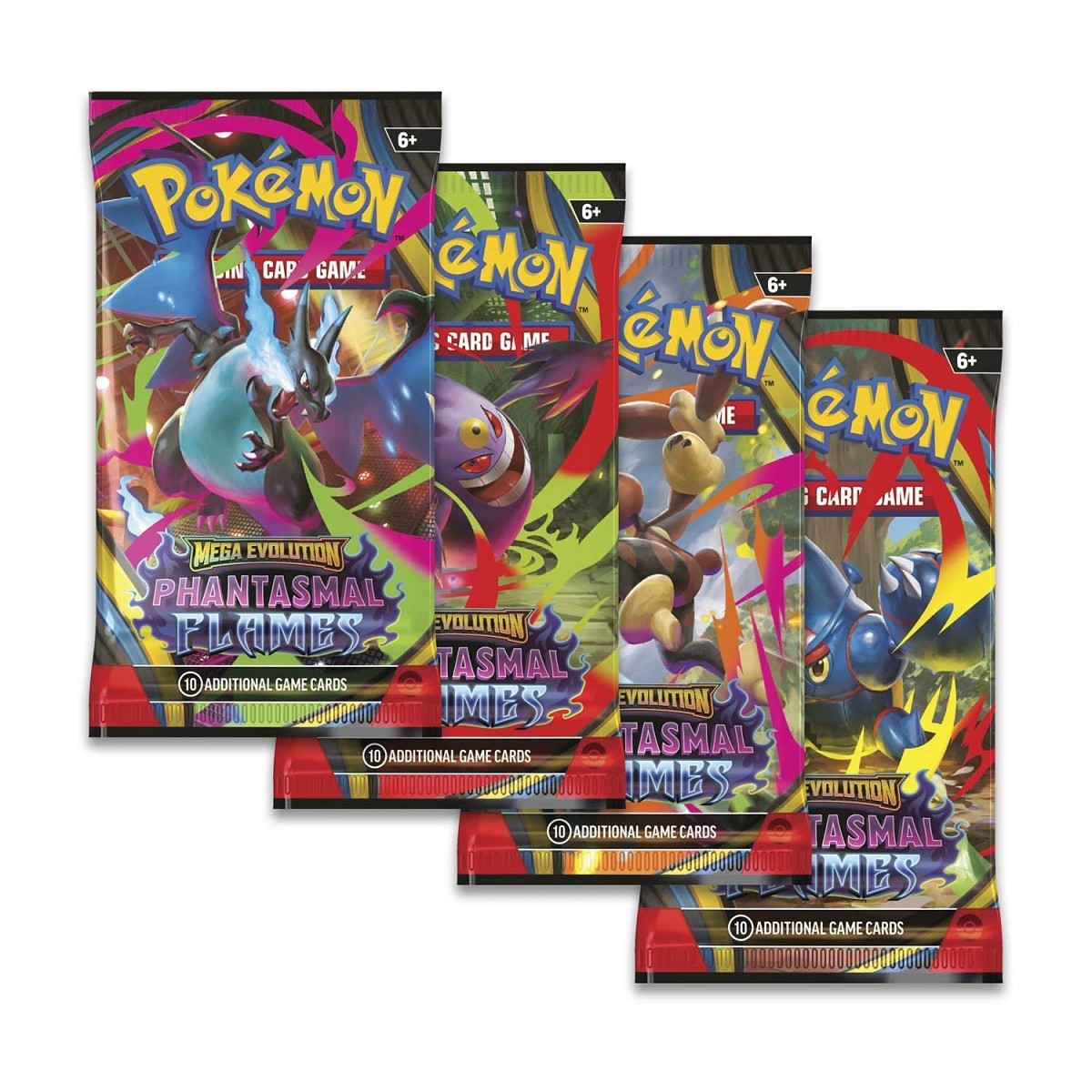 Pokemon Mega Evolution : Phantasmal Flames - Booster Pack (Random Artwork)
