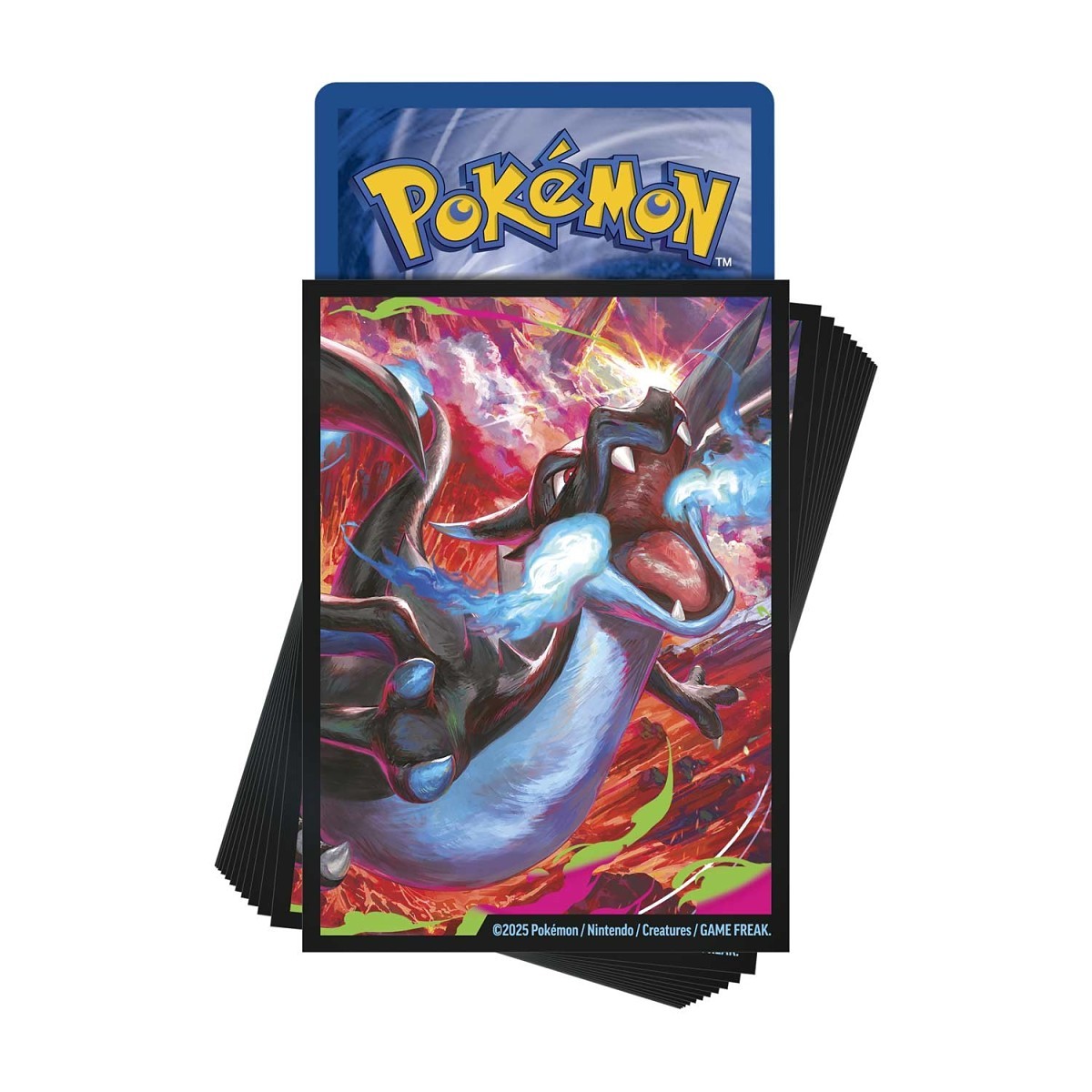 Pokemon Charizard X ex UPC - Card Sleeves (65 Sleeves)