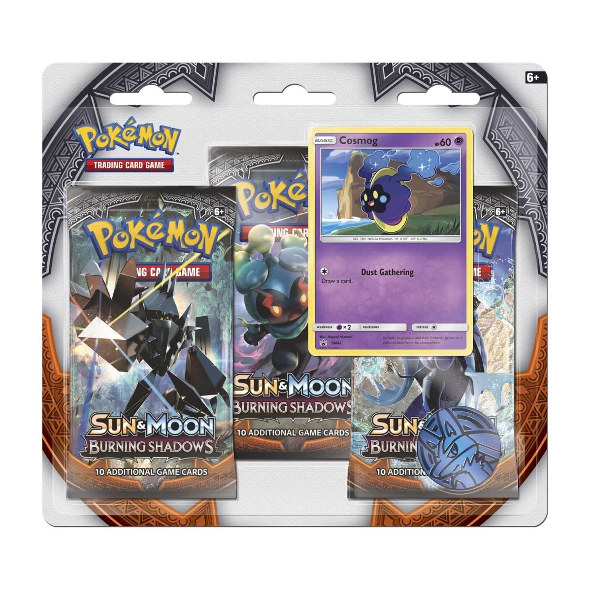 Pokemon Burning Shadows - 3-Pack Blister