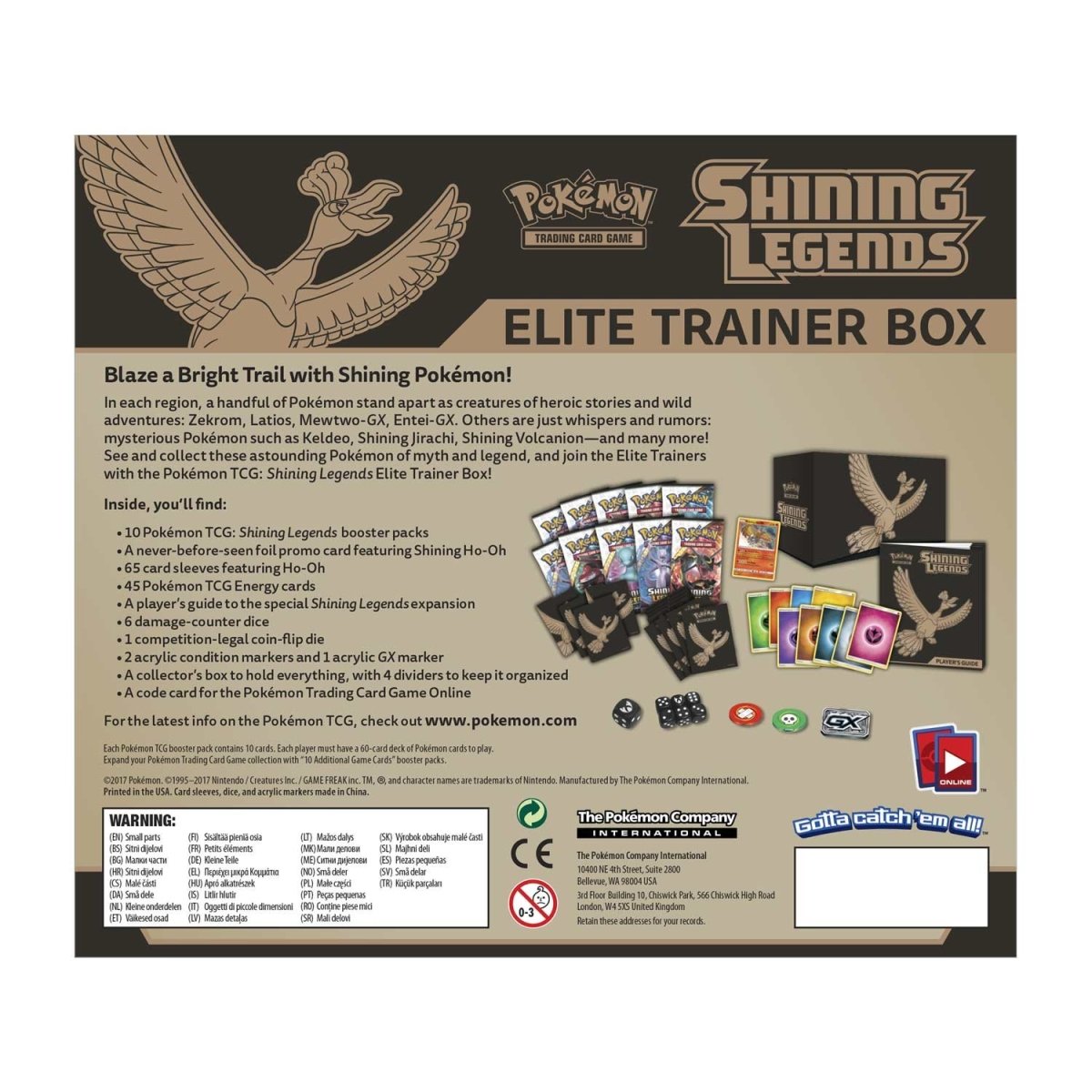 Pokemon Shining Legends - Elite Trainer Box