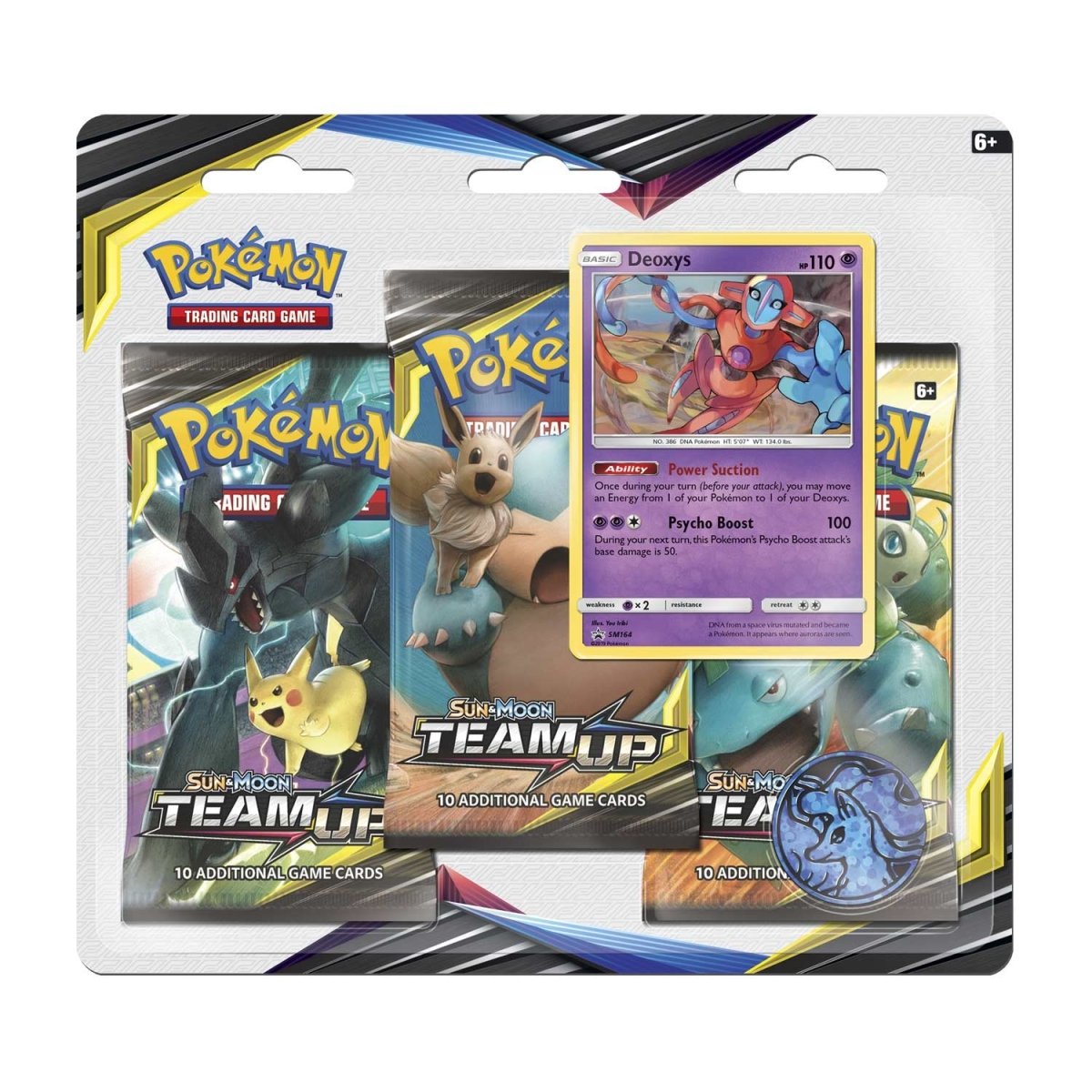 Pokemon Team Up - 3-Pack Blister