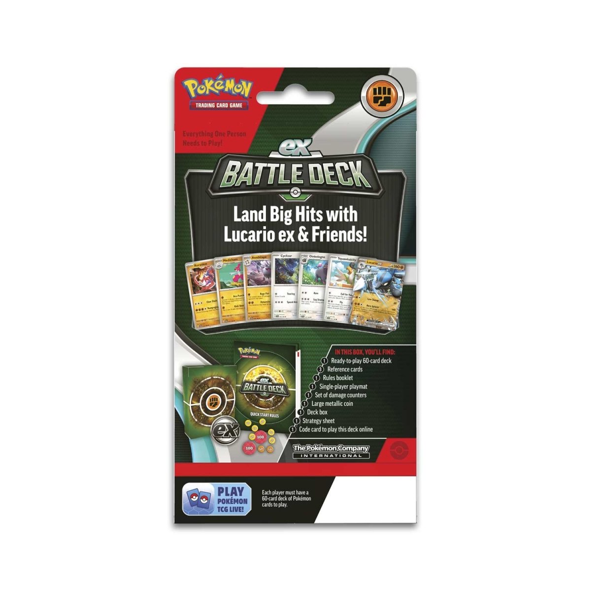 Pokemon - Lucario ex Battle Deck