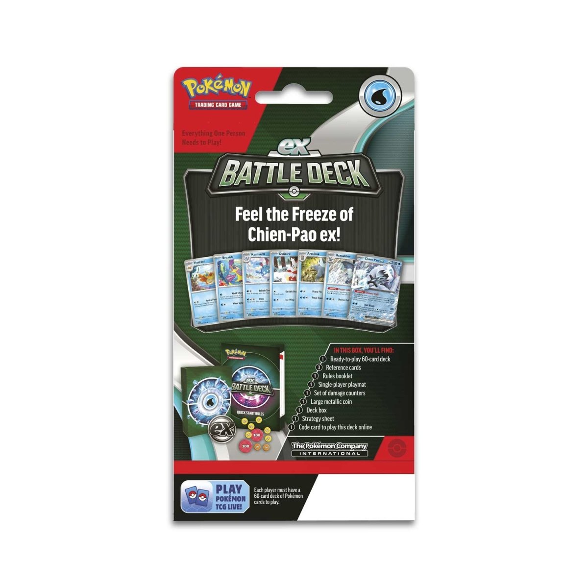 Pokemon - Chien Pao ex Battle Deck