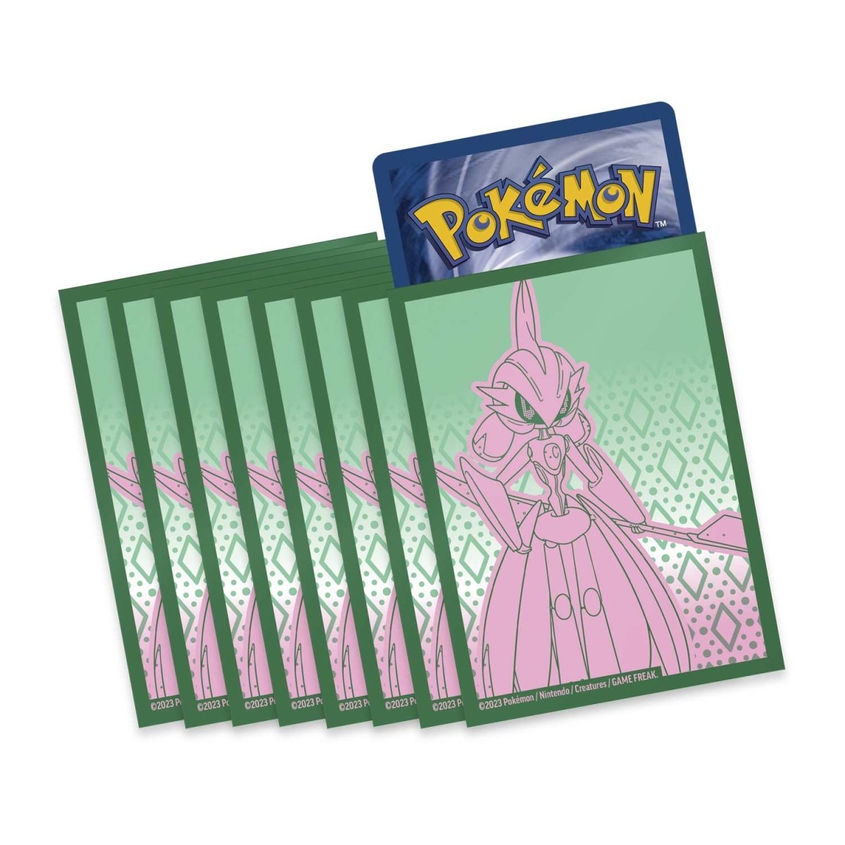 Pokemon Paradox Rift Elite Trainer Box (Iron Valiant) Card Sleeves - 65 Count