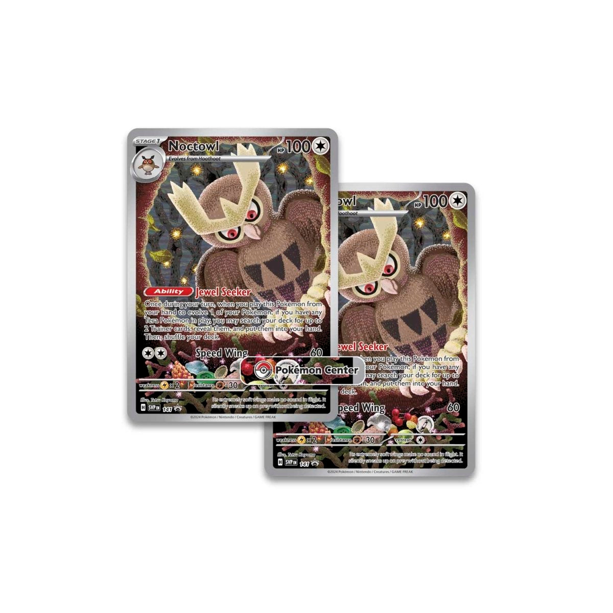 Noctowl - SVP141 - Sealed Promo (Pokemon Center Stamped)