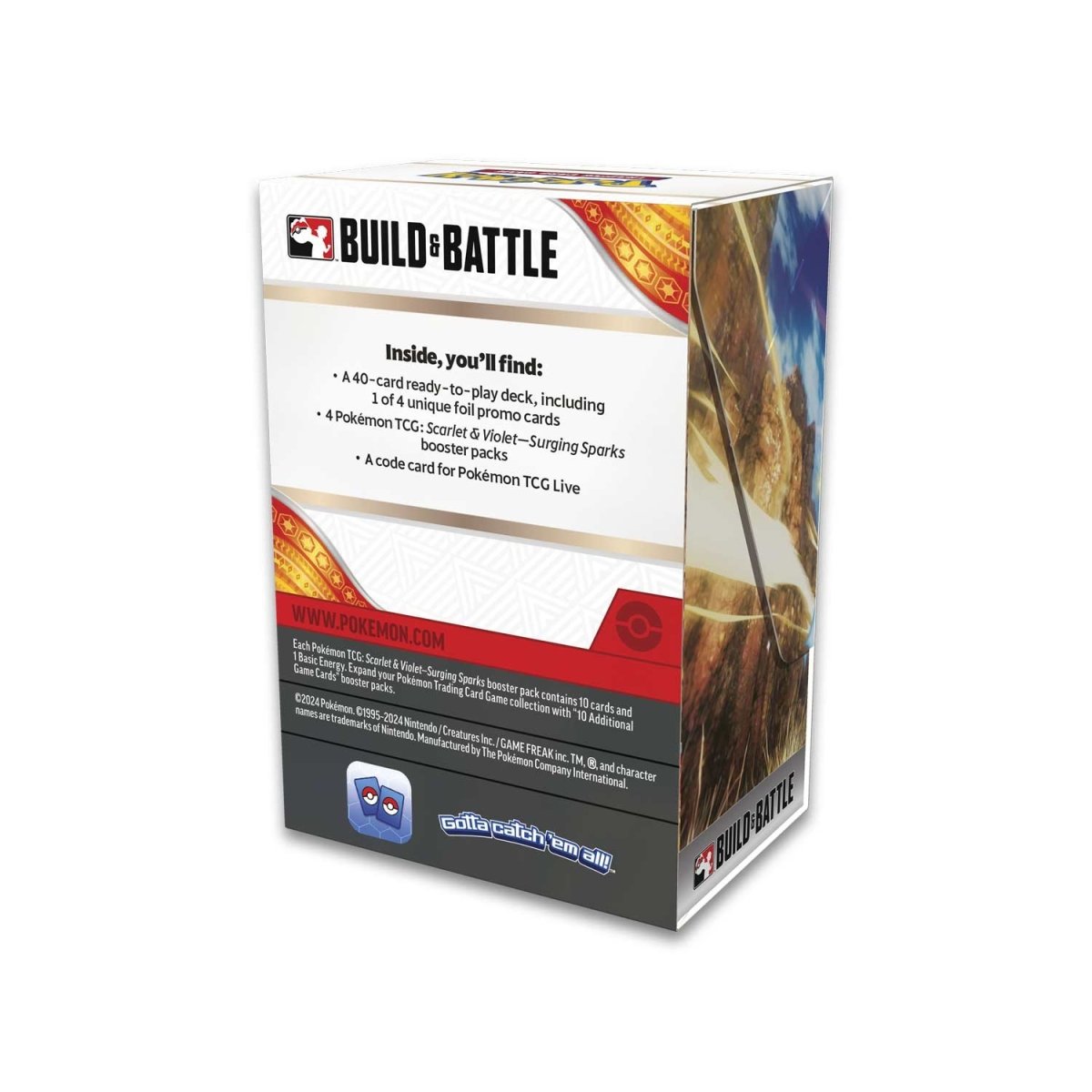 Pokemon Surging Sparks - Build & Battle Box