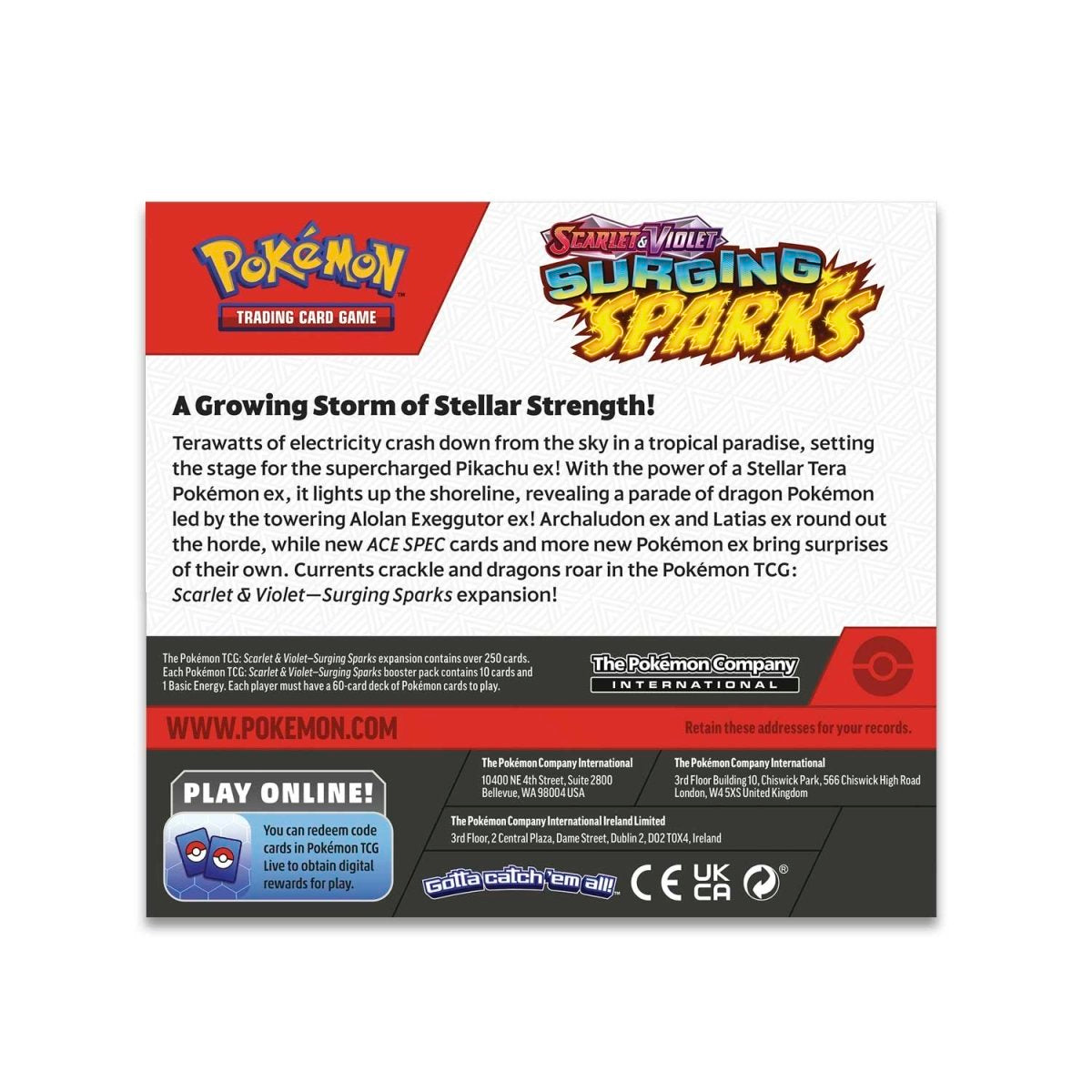 Pokemon Surging Sparks - Booster Box