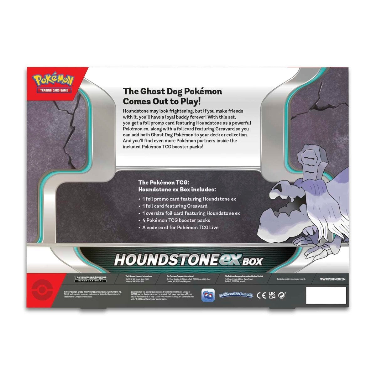 Pokemon - Houndstone ex Box