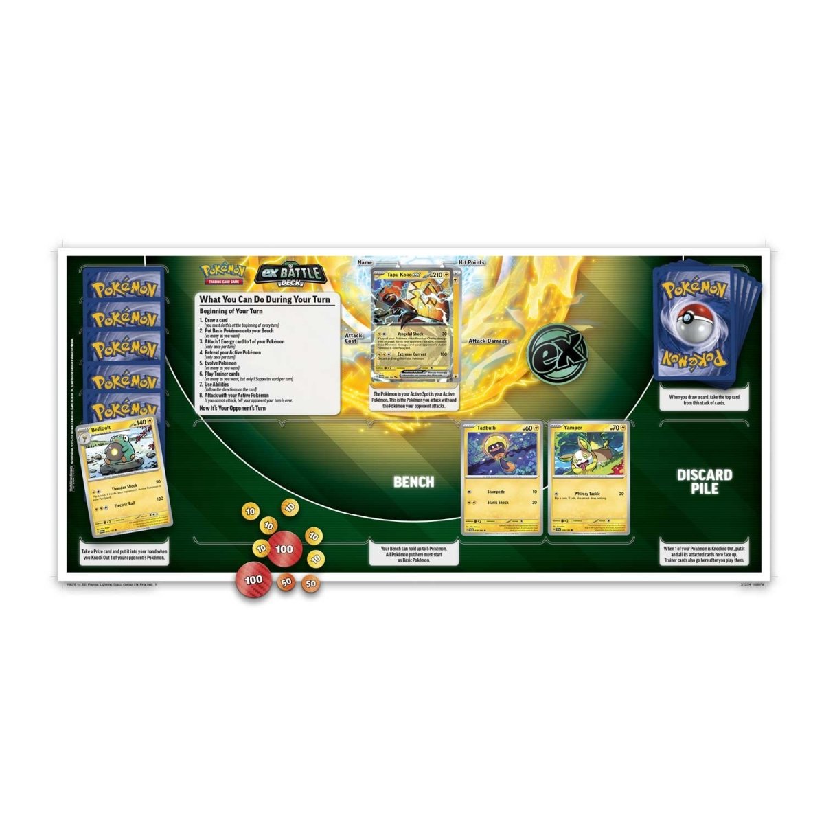 Pokemon - Tapu Koko ex Battle Deck