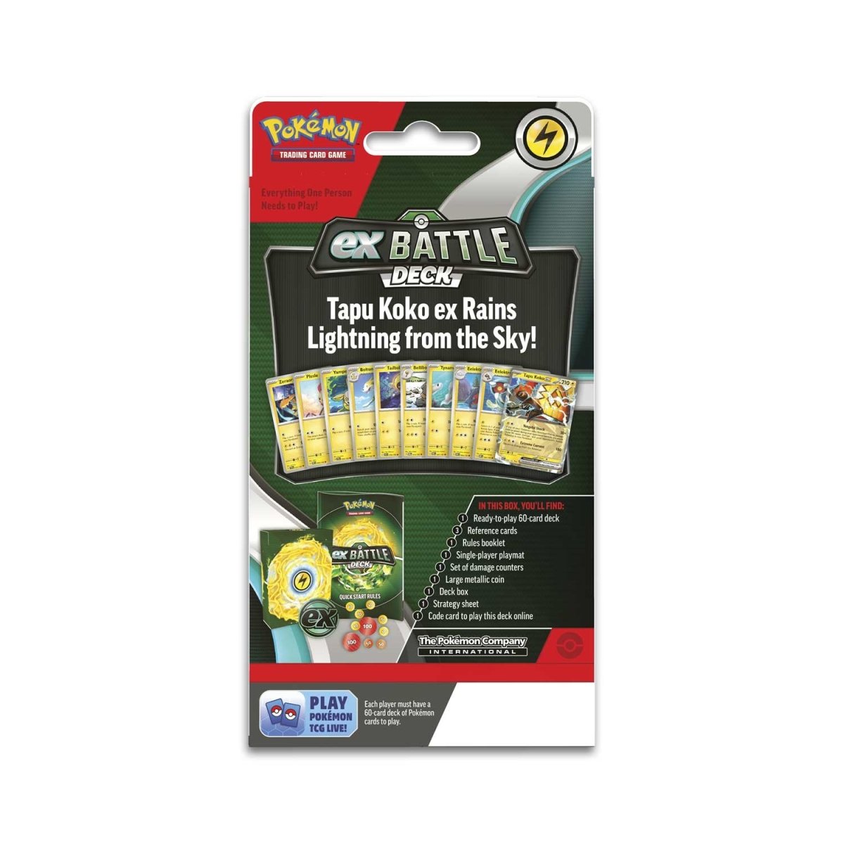 Pokemon - Tapu Koko ex Battle Deck