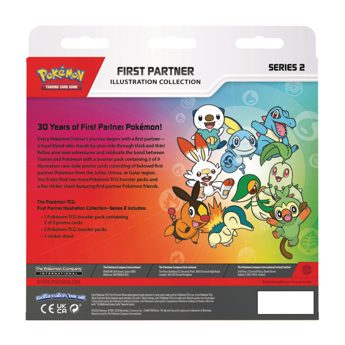 Pokemon - First Partner Illustration Collection (Series 2) (Pre-Order) - June 19