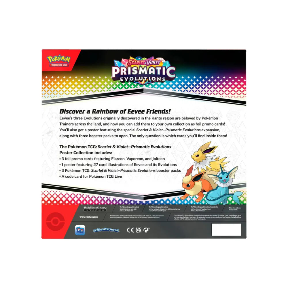 Pokemon Prismatic Evolutions - Poster Collection