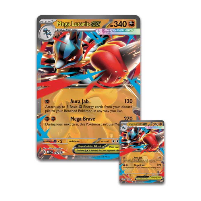 Pokemon - Mega Lucario ex Figure Collection (Pre-Order)
