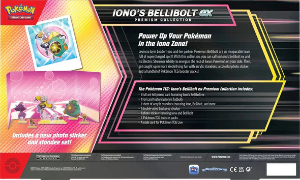 Pokemon - Iono's Bellibolt ex Premium Collection