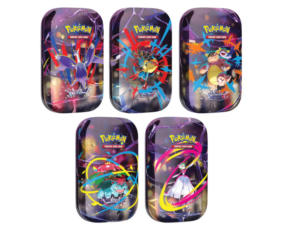 Pokemon - Mega Heroes Mini Tin Display (Pre Order)