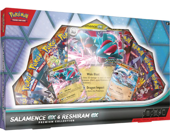 Pokemon - Salamence ex & Reshiram ex Premium Collection (Pre-Order)