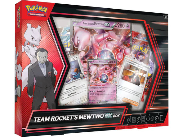 Pokemon - Team Rocket’s Mewtwo ex Box