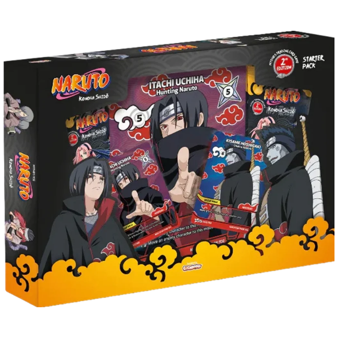 Naruto Mythos TCG: Konoha Shido - Starter Pack (Itachi vs Kisame) (2nd Edition) (Pre-Order)
