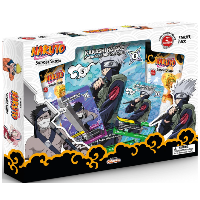 Naruto Mythos TCG: Shinobi Shiren - Starter Pack (Kakashi vs Zabuza) (1st Edition) (Pre-Order)