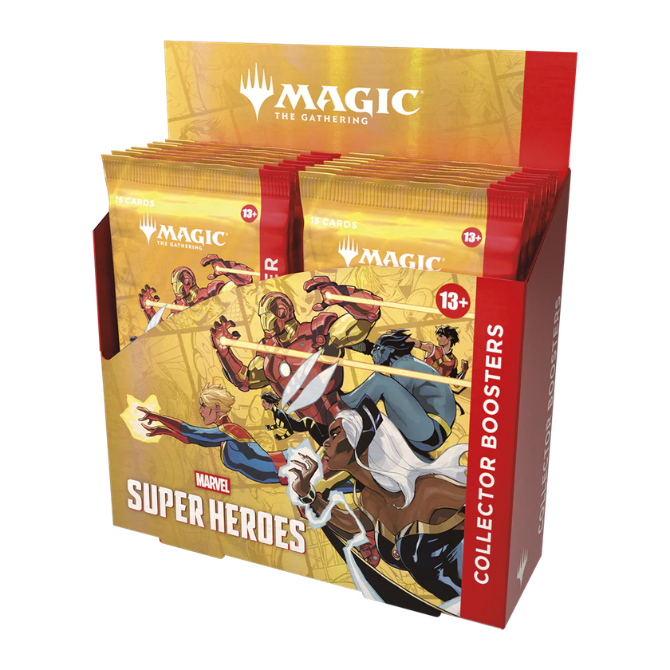 Magic the Gathering Universes Beyond: Marvel Super Heroes - Collector Booster Box (Pre-Order) - June 26