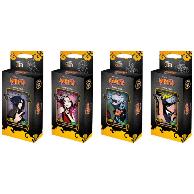 Naruto Mythos TCG: Konoha Shido - Team Set (2nd Edition) (Set of 4) (Pre-Order)