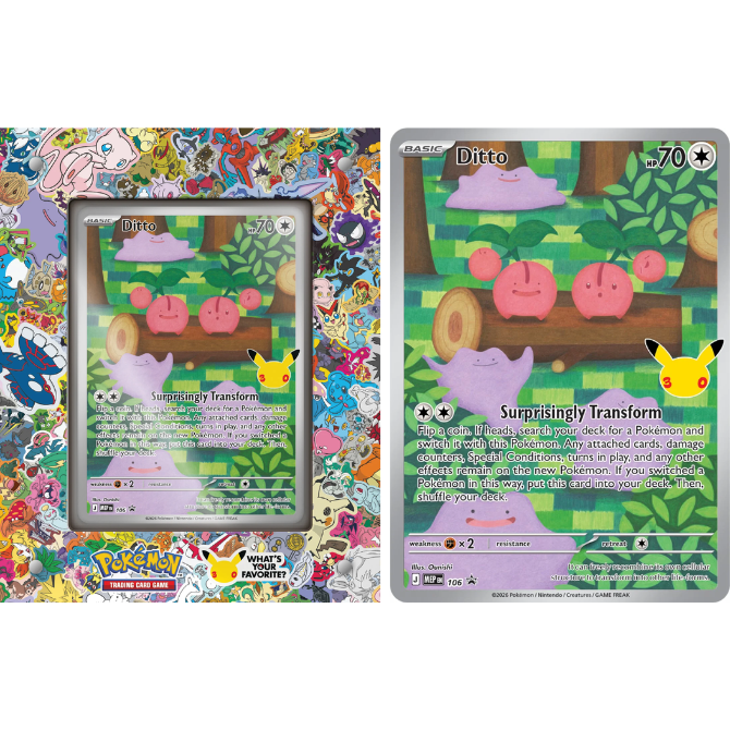Pokemon 30th Celebration - Ditto Premium Collection (Pre-Order) - Nov 6