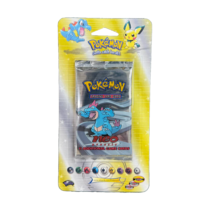 Pokemon Neo Genesis - Blister Pack (Feraligatr Artwork)
