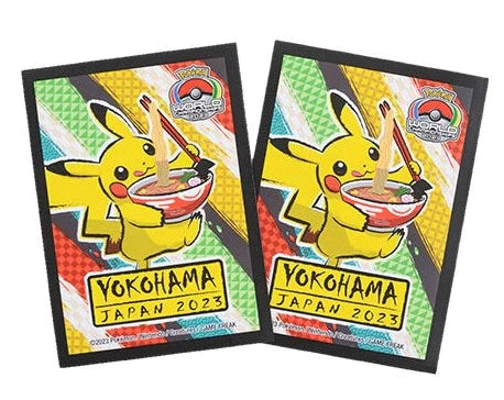 Pokemon World Championships 2023 Yokohama Japan Ramen Pikachu - Card Sleeves (64 Sleeves)