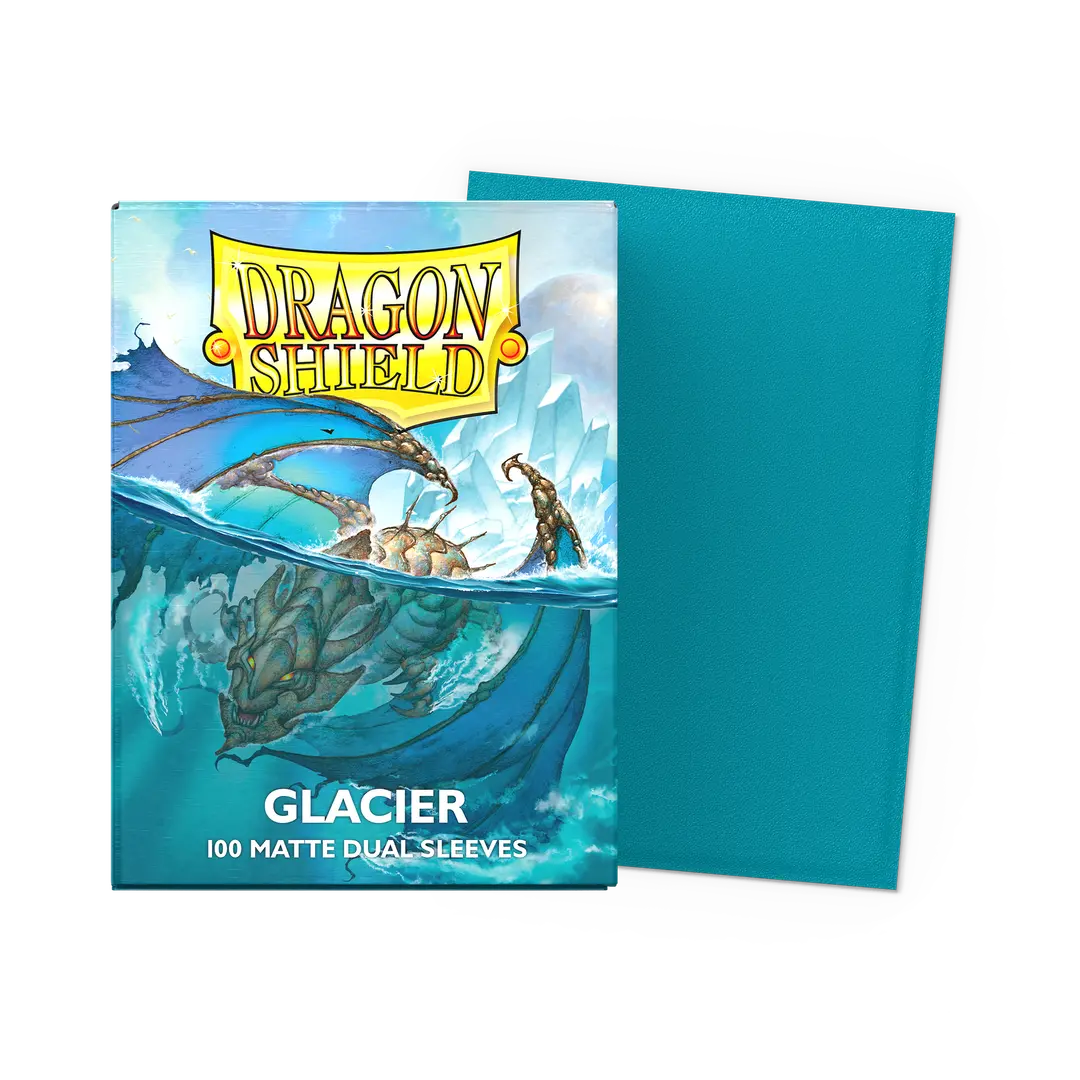 Dragon Shield: Standard Size 100ct Sleeves - Glacier (Dual Matte)