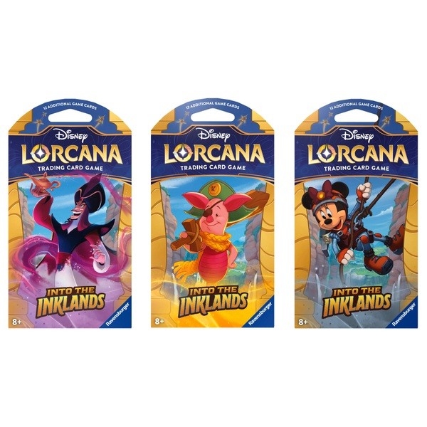 Disney Lorcana Into the Inklands - Sleeved Pack (Random Artwork) Just-a-Hobby Disney Lorcana Into the Inklands - Sleeved Pack (Random Artwork) Just-a-Hobby