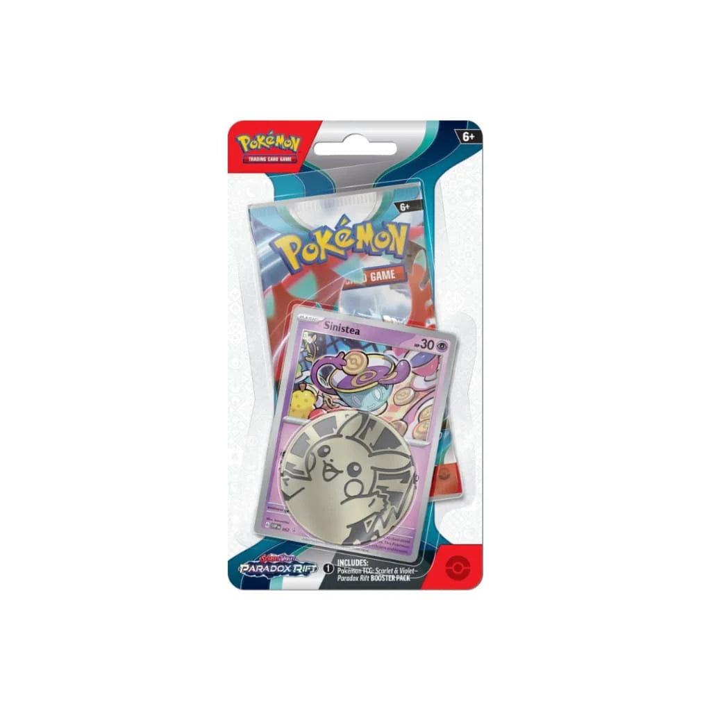 Pokemon Paradox Rift - Checklane Blister (Sinistea)