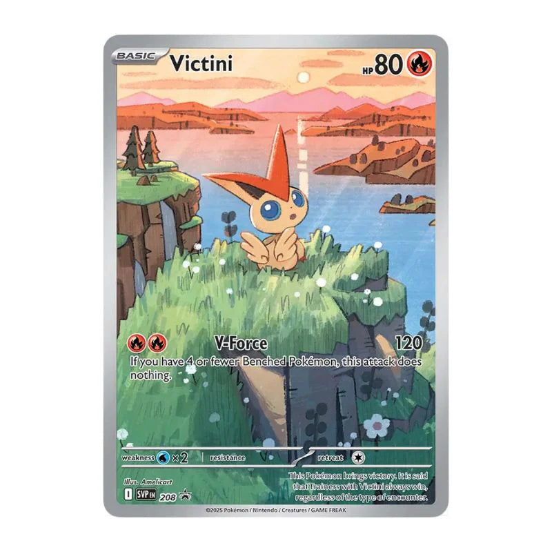 Victini - SVP208 - Promo (Black Bolt / White Flare)