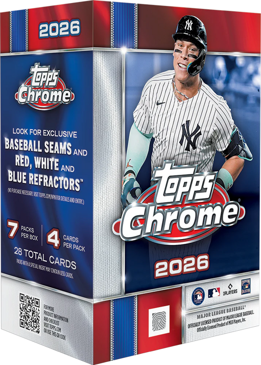 2026 Topps Chrome Baseball - Value Box