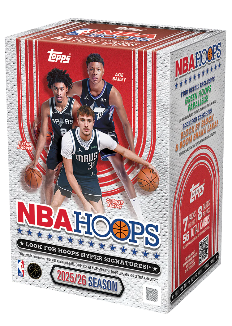 2025-26 Topps Hoops Basketball - Value Box